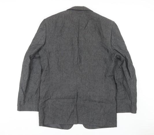 Mens UK Size 40 Marks and Spencer Regular Grey Suit Jacket