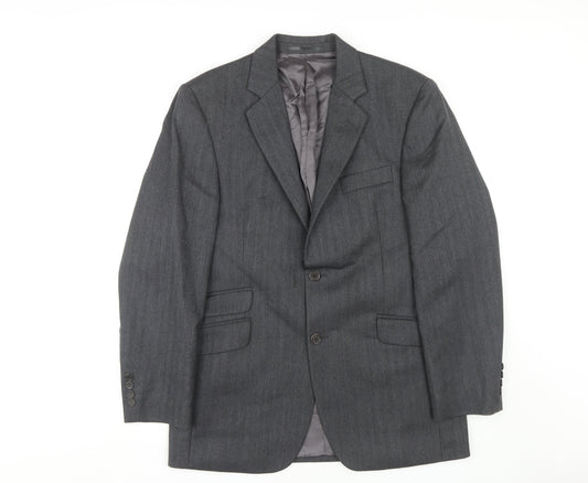 Mens UK Size 40 John Lewis Regular Grey Suit Jacket