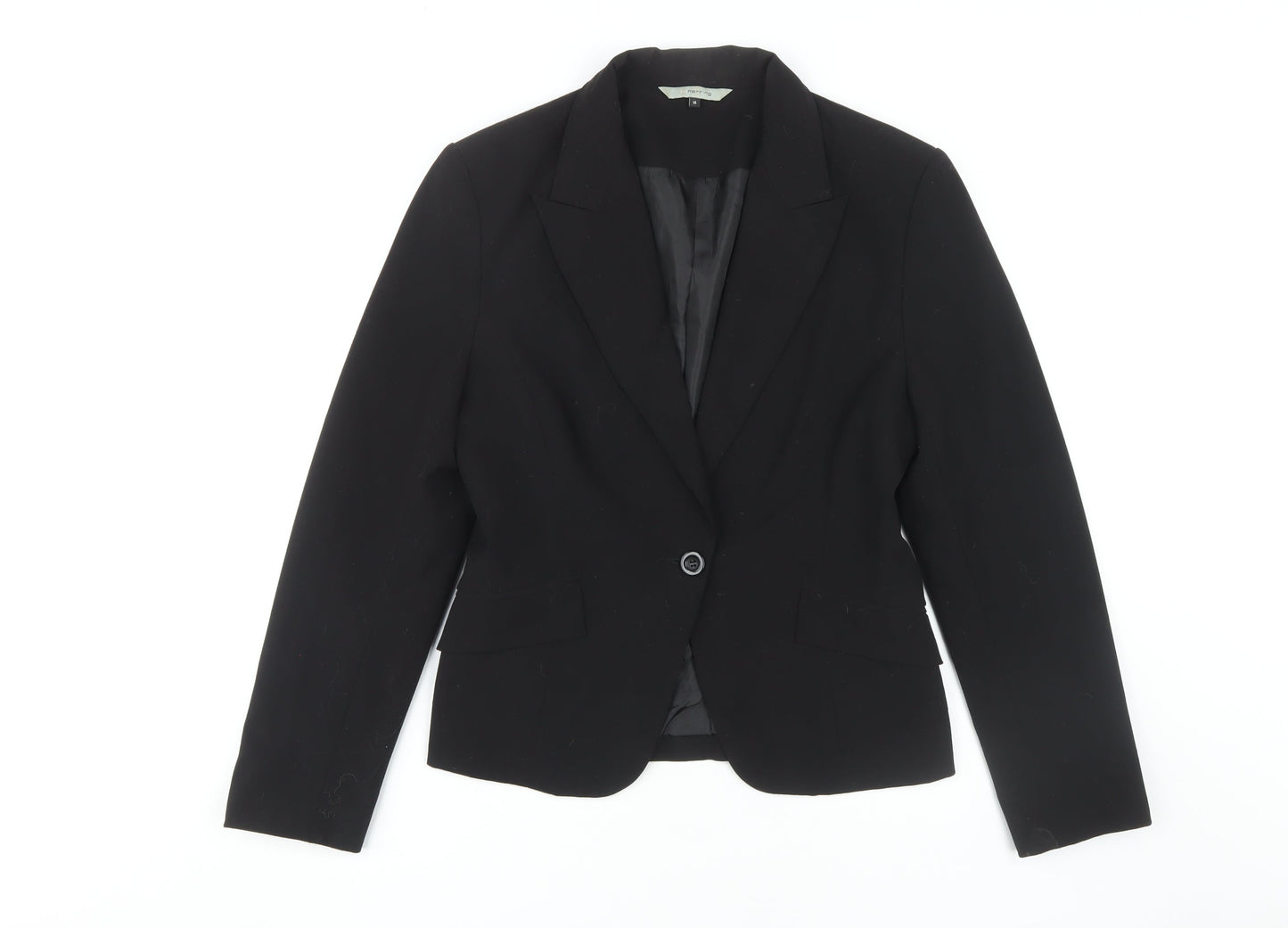 Red Herring Black Women's Classic Blazer Size 14