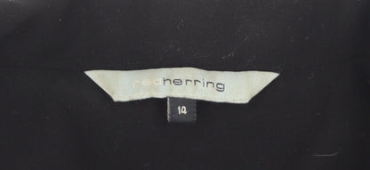 Red Herring Black Women's Classic Blazer Size 14