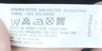 Red Herring Black Women's Classic Blazer Size 14