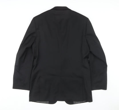 Mens UK Size 40 Ted Baker Regular Black Suit Jacket