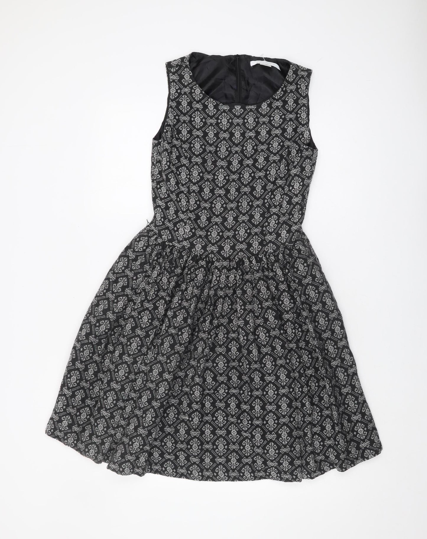 La Redoute Women's Black A-Line Dress Size 8