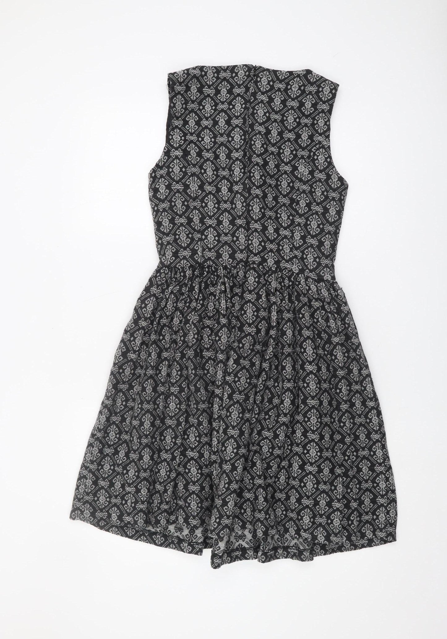 La Redoute Women's Black A-Line Dress Size 8