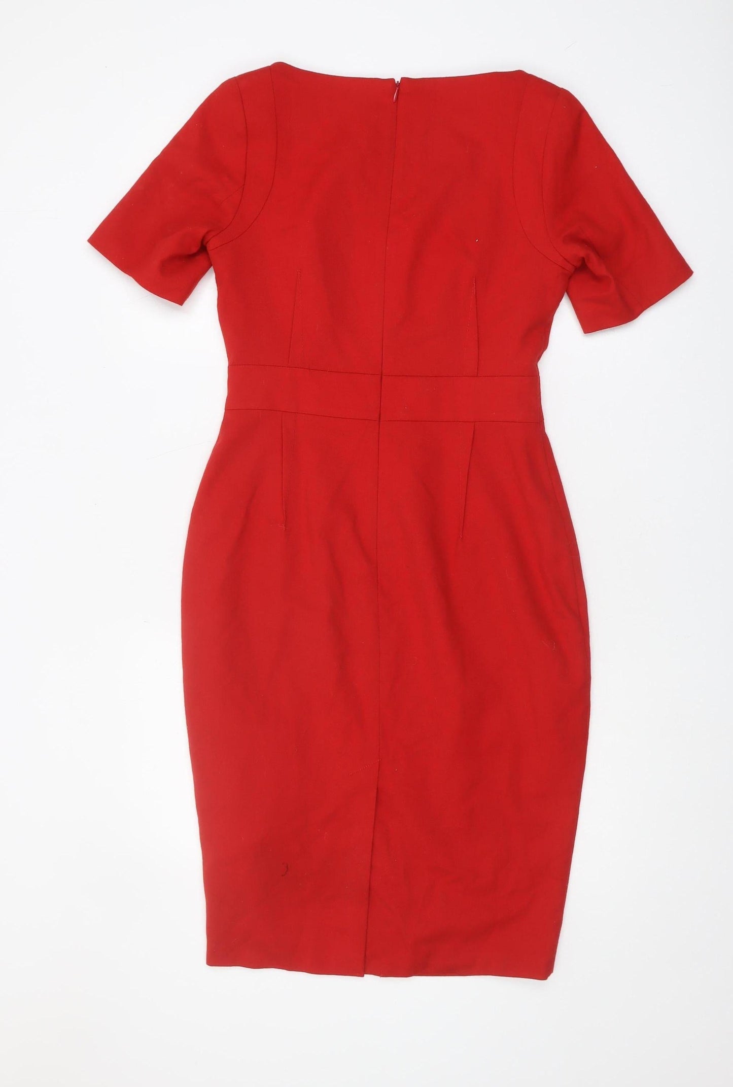 Dorothy Perkins Women's Red Sheath Dress Size 10