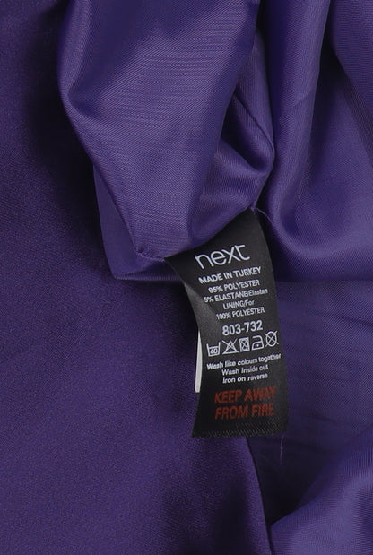 Next Women's Purple Sheath Dress, Size 10, Business