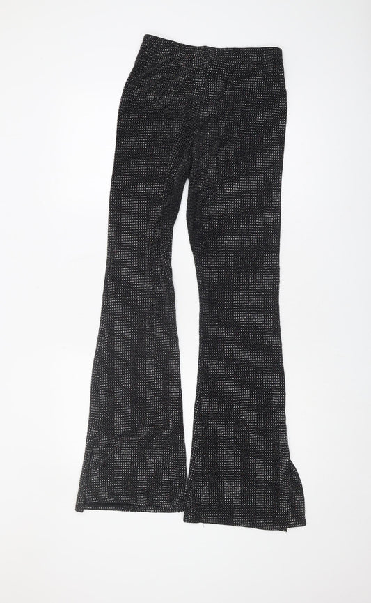 Urban Outfitters Women’s Black Flared Trousers M