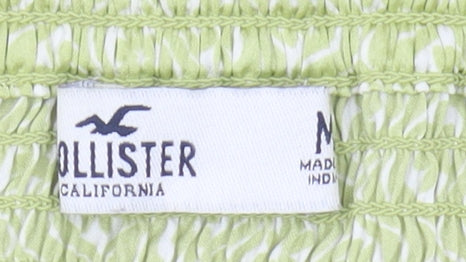 Womens UK Size M Hollister Green Camisole Blouse