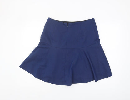 Next Women's Blue Flare Skirt Size 12 Regular