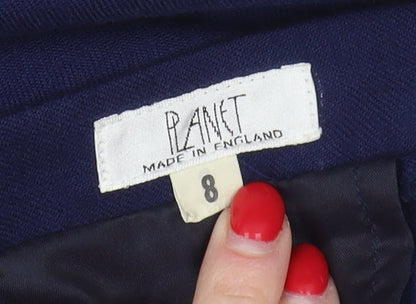 Womens UK Size 8 Planet Straight & Pencil  Skirt