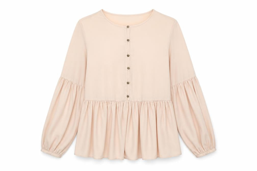 Womens UK Size M Banana Republic Beige  Blouse