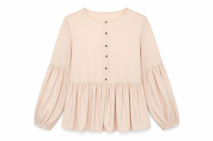 Womens UK Size M Banana Republic Beige  Blouse