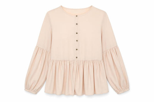 Womens UK Size M Banana Republic Beige  Blouse