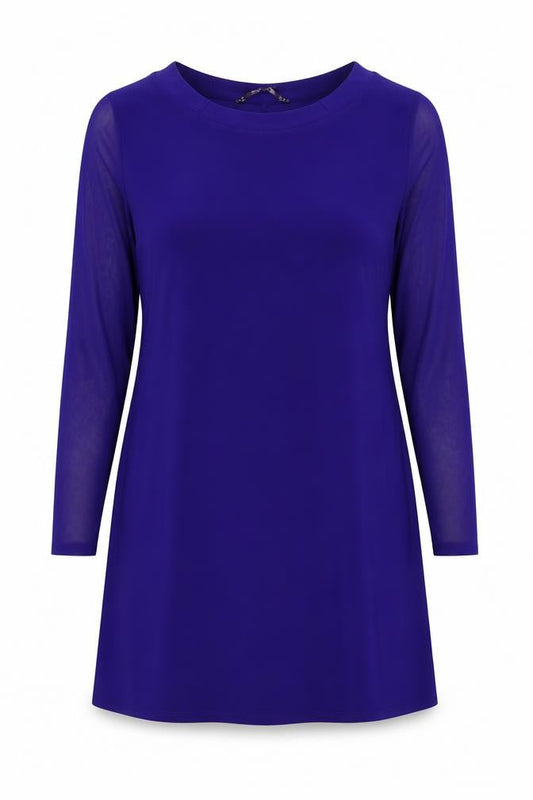 Front view of Principles Blue Women's Dress, size 16