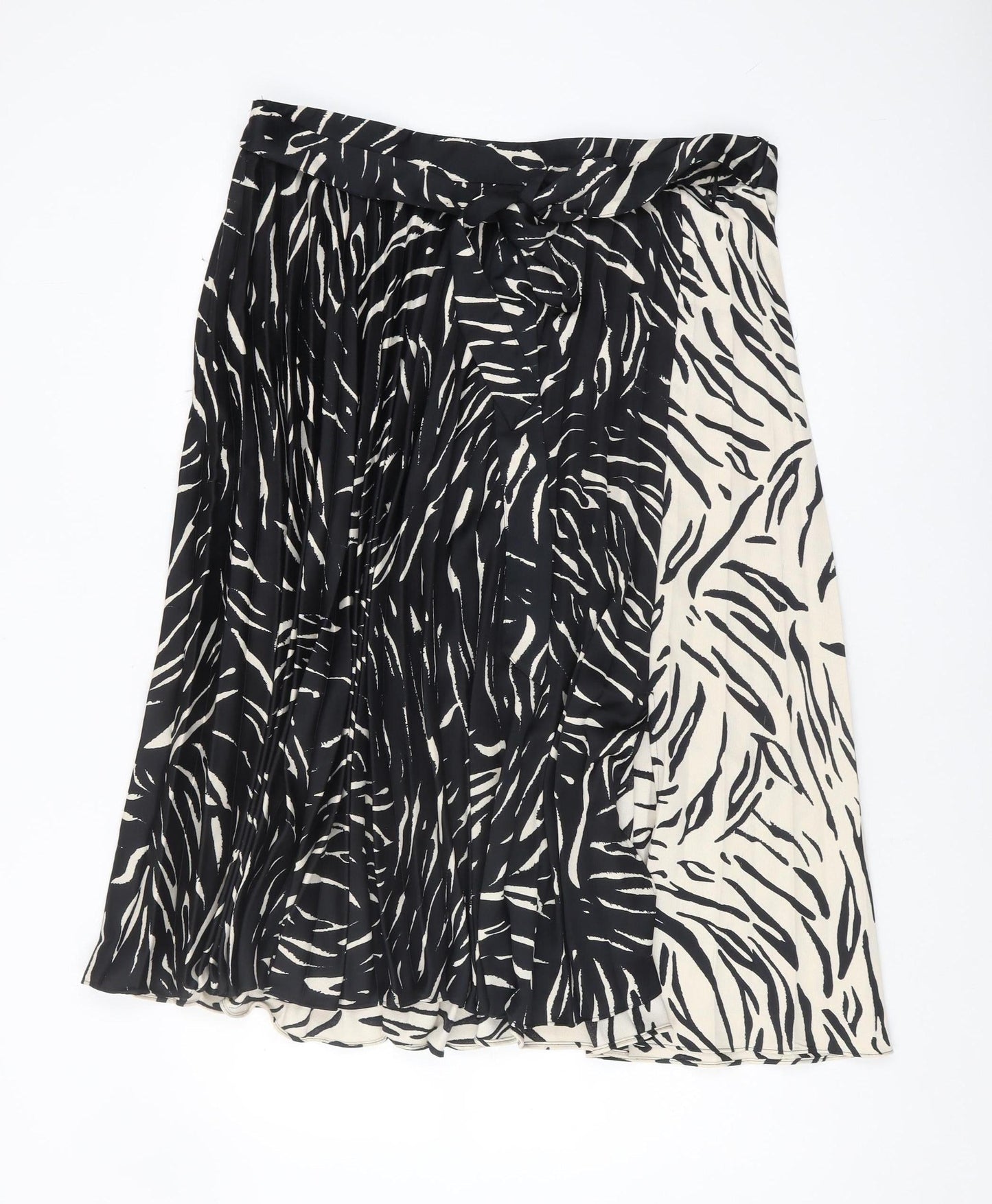 Marks and Spencer Women's Size 18 Black Pleated Skirt