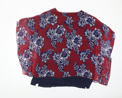 Klass Floral Beaded Women's Multicoloured Top XL