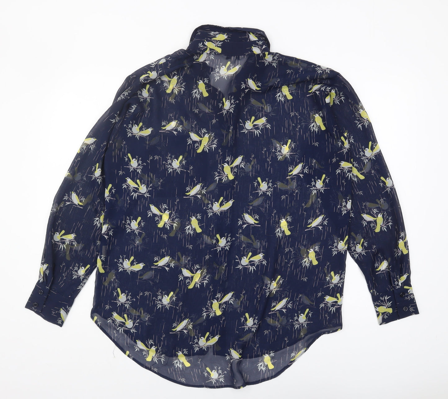 Womens UK Size 12 New Look Blue  Button-Up