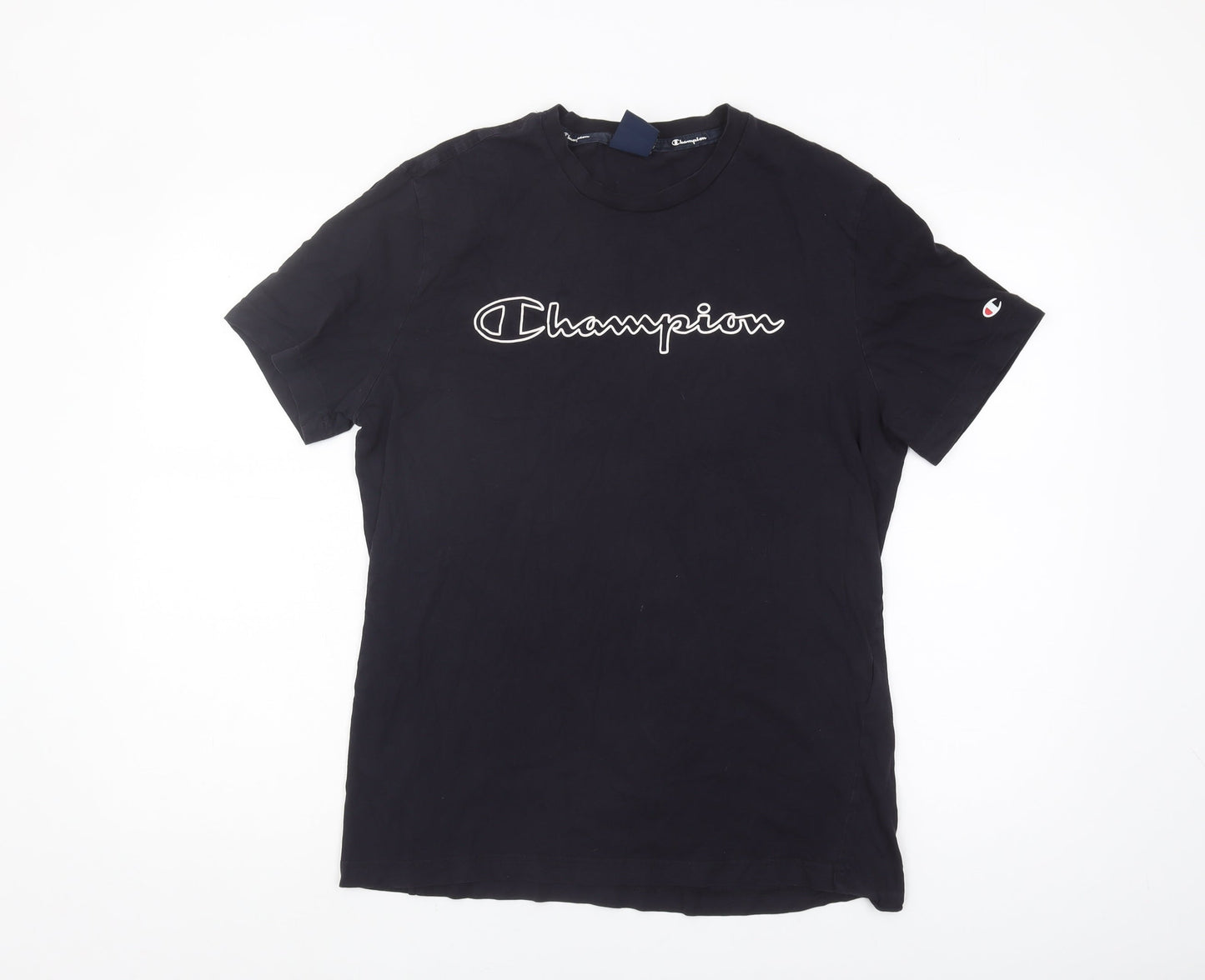 Mens UK Size L Champion Black  T-Shirt