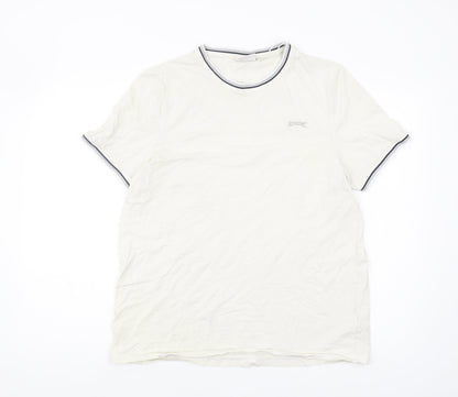 Slazenger Men's Medium White Crew Neck T-Shirt