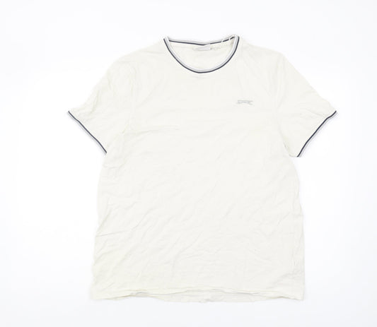 Slazenger Men's Medium White Crew Neck T-Shirt