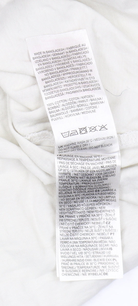 Slazenger Men's Medium White Crew Neck T-Shirt