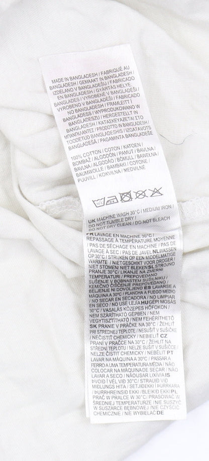 Slazenger Men's Medium White Crew Neck T-Shirt