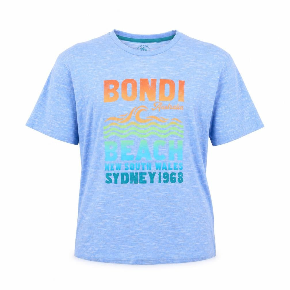 Mens UK Size L NEXT Blue  T-Shirt