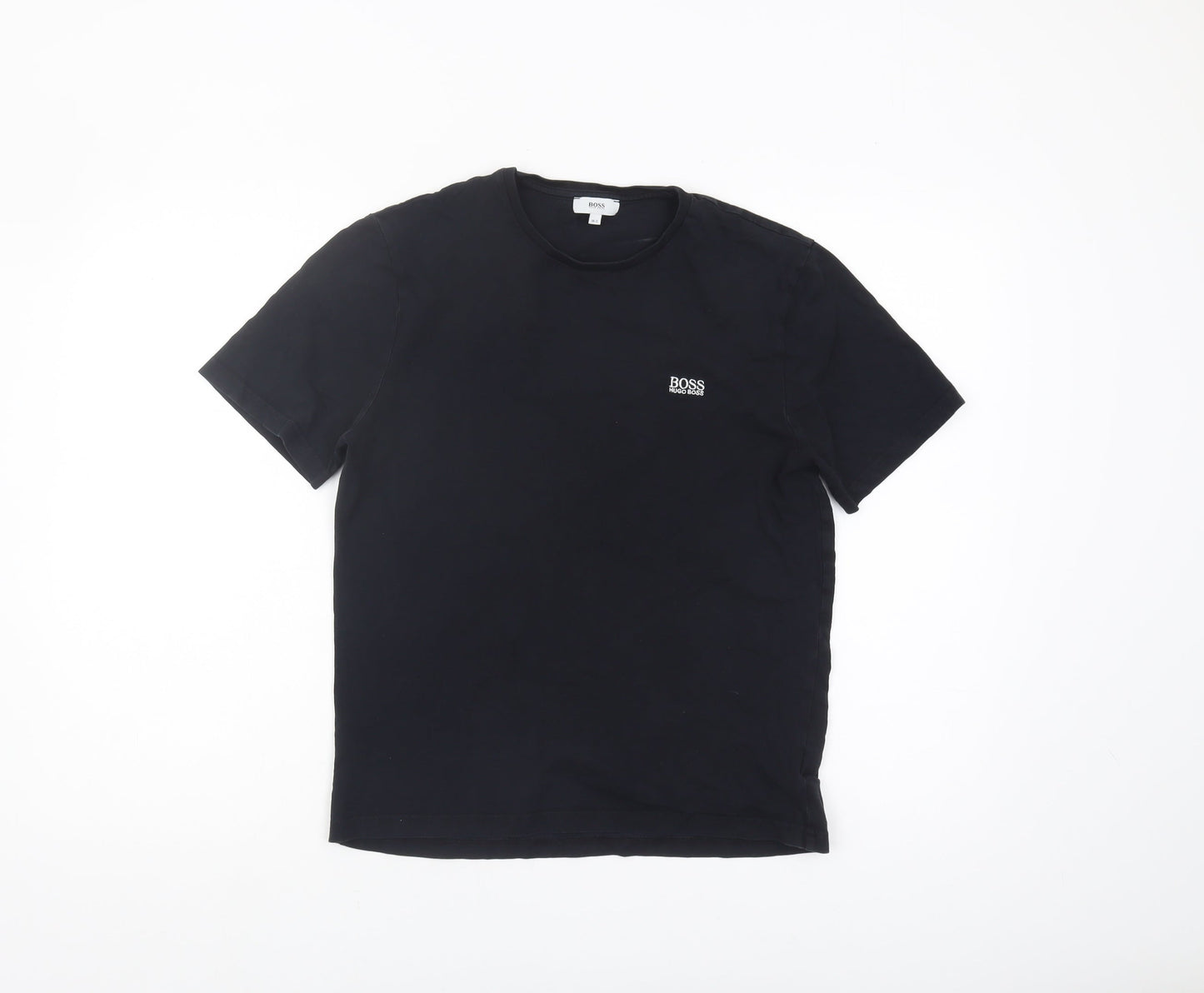 Unisex Adults UK Size 14 HUGO BOSS Black  T-Shirt
