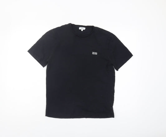 Unisex Adults UK Size 14 HUGO BOSS Black  T-Shirt