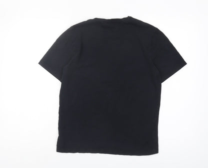 Unisex Adults UK Size 14 HUGO BOSS Black  T-Shirt