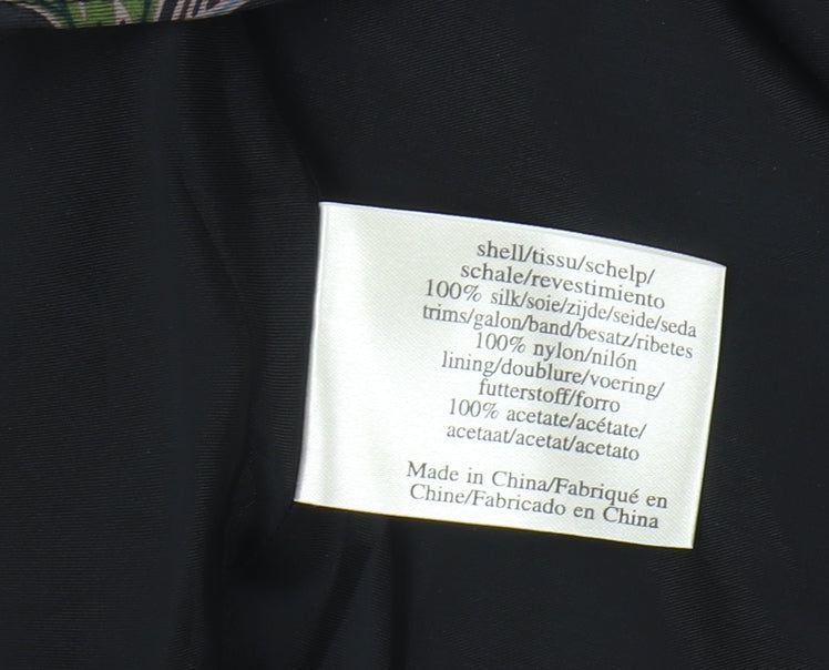 Laura Ashley Women's Floral Silk Dress UK 12