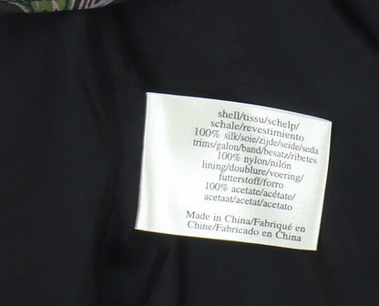 Laura Ashley Women's Floral Silk Dress UK 12