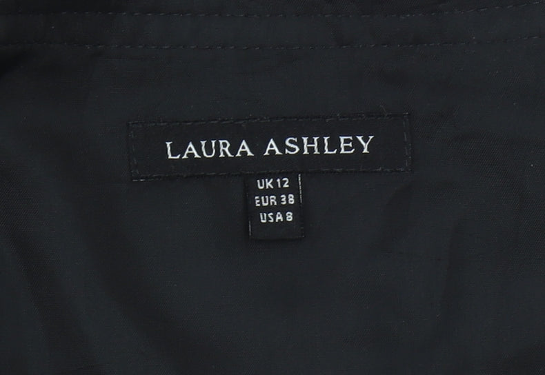 Laura Ashley Women's Floral Silk Dress UK 12