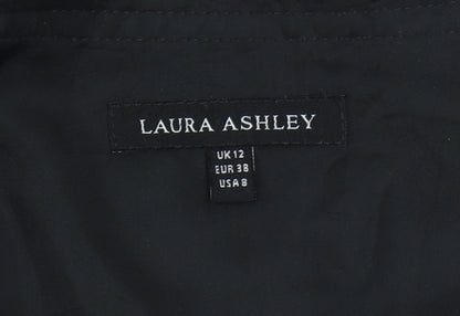 Laura Ashley Women's Floral Silk Dress UK 12