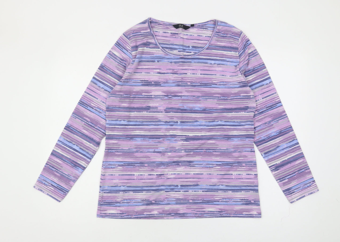Womens UK Size M Isle Collection Multicoloured  T-Shirt