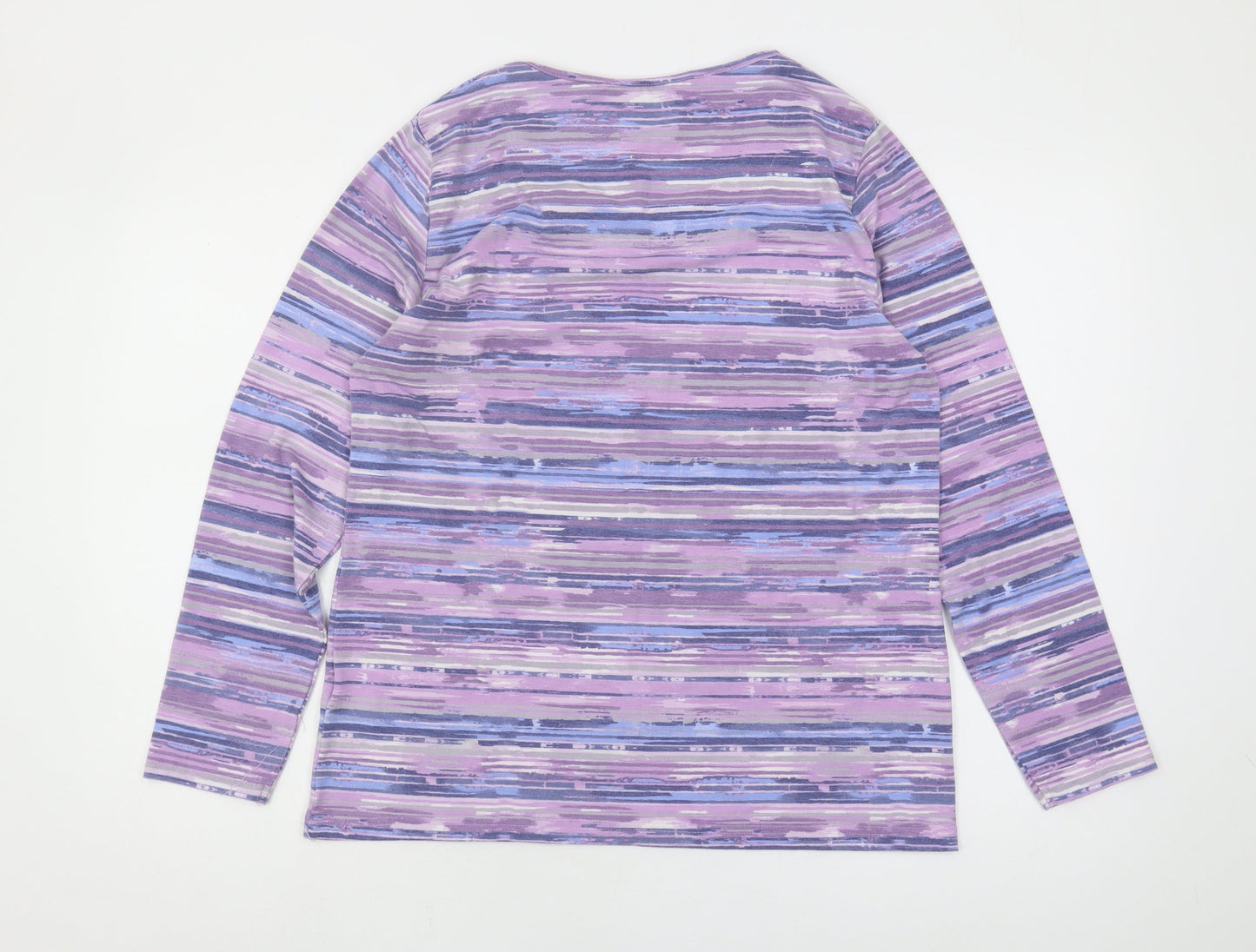 Womens UK Size M Isle Collection Multicoloured  T-Shirt
