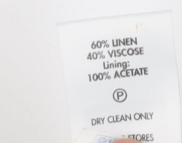 St Bernard Women's Black Striped Blazer Size 14