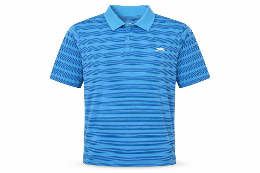 Mens UK Size M Slazenger Blue  Polo