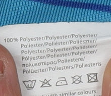 Slazenger Men's Blue Striped Polo, Medium