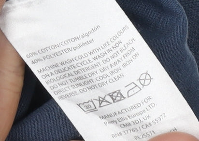 Penguin Men's Blue Graphic T-Shirt, M, Regular Fit