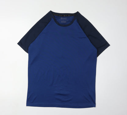Zakti Men’s Blue T-Shirt M Gym Activewear