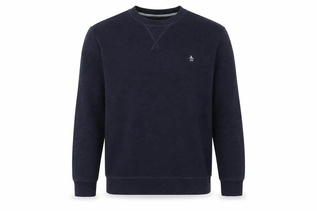 Mens UK Size M Original Penguin Black Pullover Sweatshirt