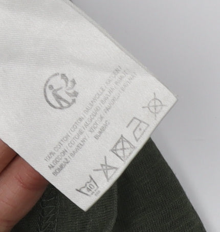 Tokyo Laundry Men's Green Henley T-Shirt L