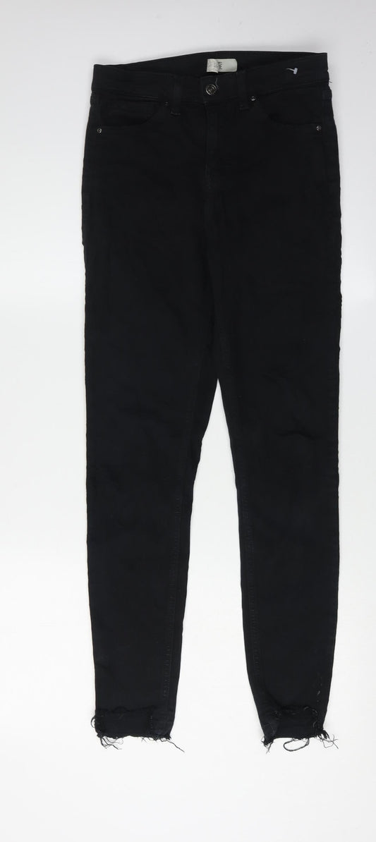 Topshop Women's Black Skinny Jeans Size 8