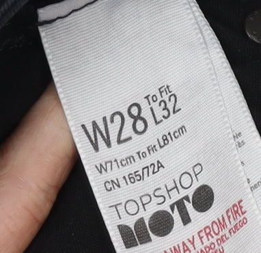Topshop Women's Black Skinny Jeans Size 8