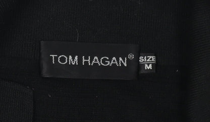 Tom Hagan Men's Black Polo, Medium, Short Sleeve