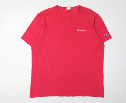 Mens UK Size XL Champion Red  T-Shirt