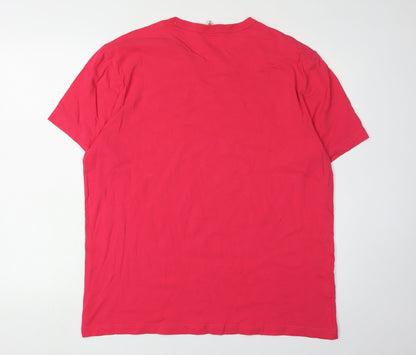 Mens UK Size XL Champion Red  T-Shirt