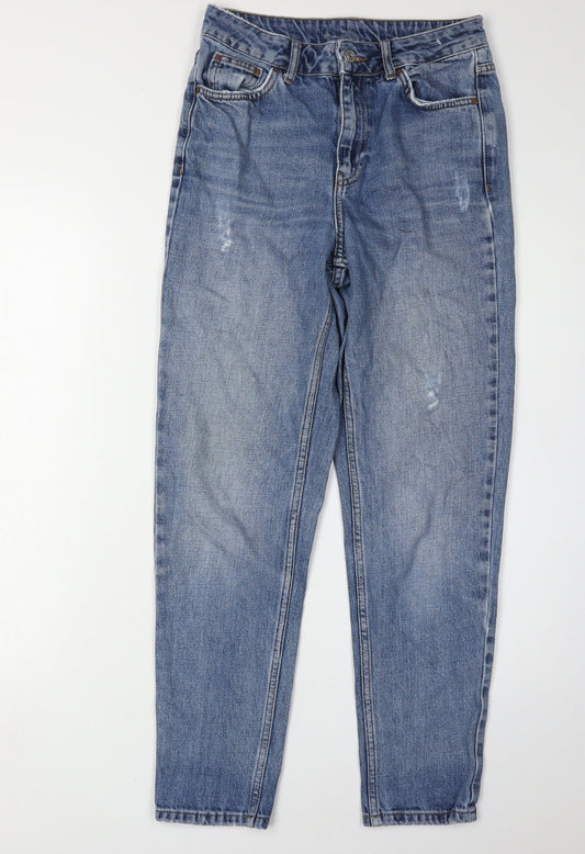 Topshop Women's Straight Blue Jeans Size 8
