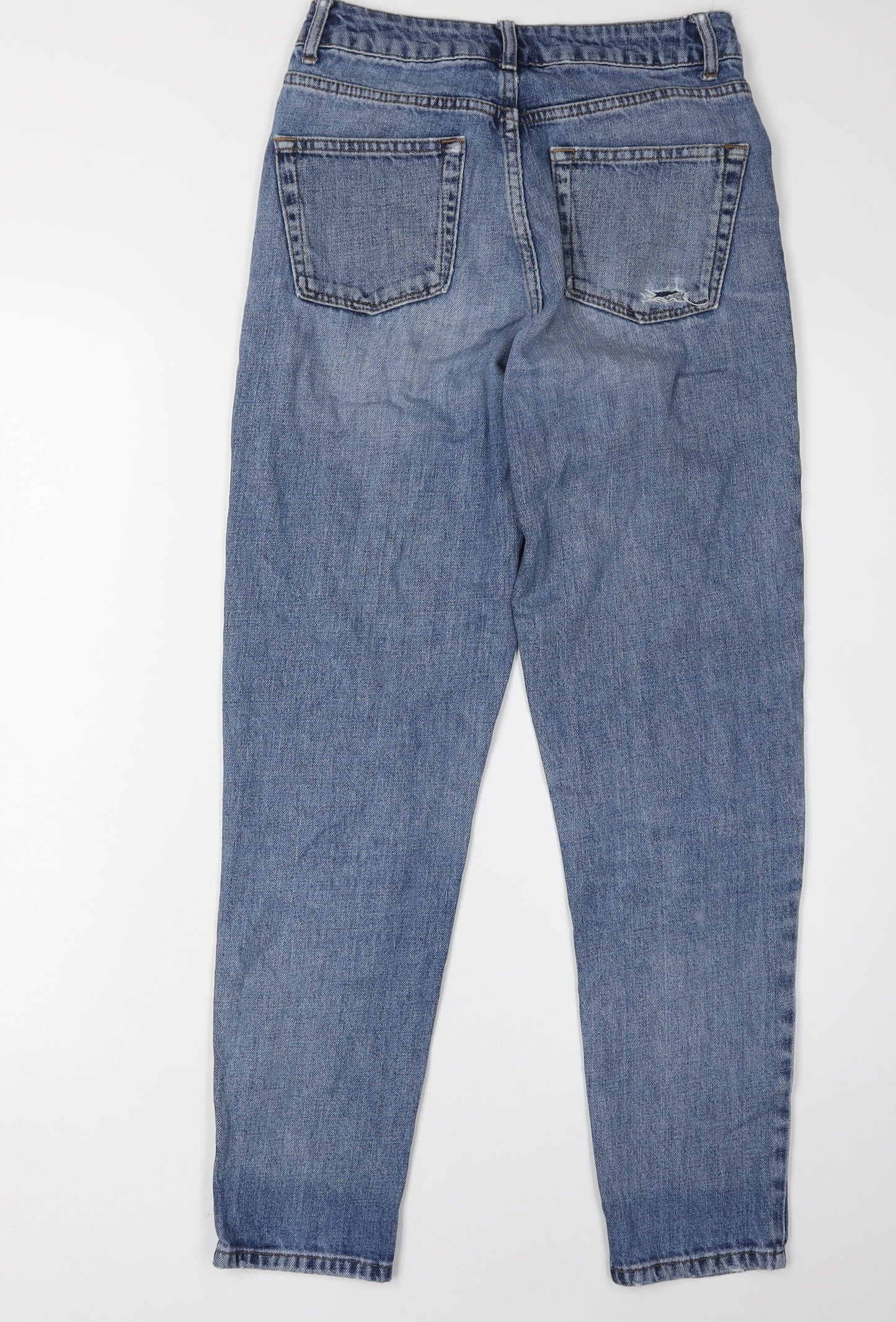 Topshop Women's Straight Blue Jeans Size 8
